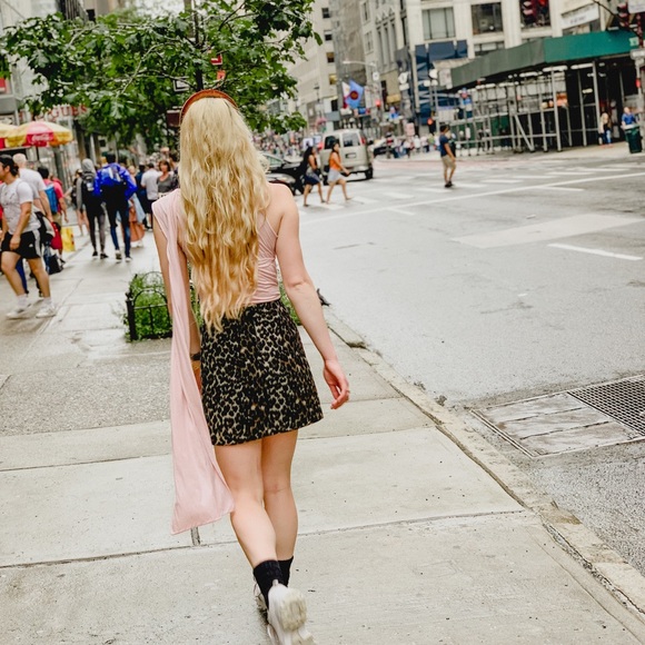 Pink Modern One Shoulder Tank Taylorson Design Shirt - Picture 7 of 8